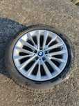 BMW 5 G30 G31, komplet - oryginalne aluminiowe felgi i opony zimowe Pirelli Sottozero 3 Run Flat