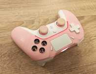 Pad bezprzewodowy do konsoli PS4 Cobra QSP454PK Różowo-biały