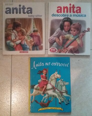 3 livros da Anita