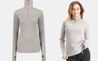 DAEHLIE Half Zip sweter WEŁNA WOOL NOWY M 38 L 40