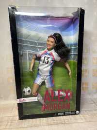 Лялька Барбі Футболістка Barbie Alex Morgan.шарнірна.Барби футболистка