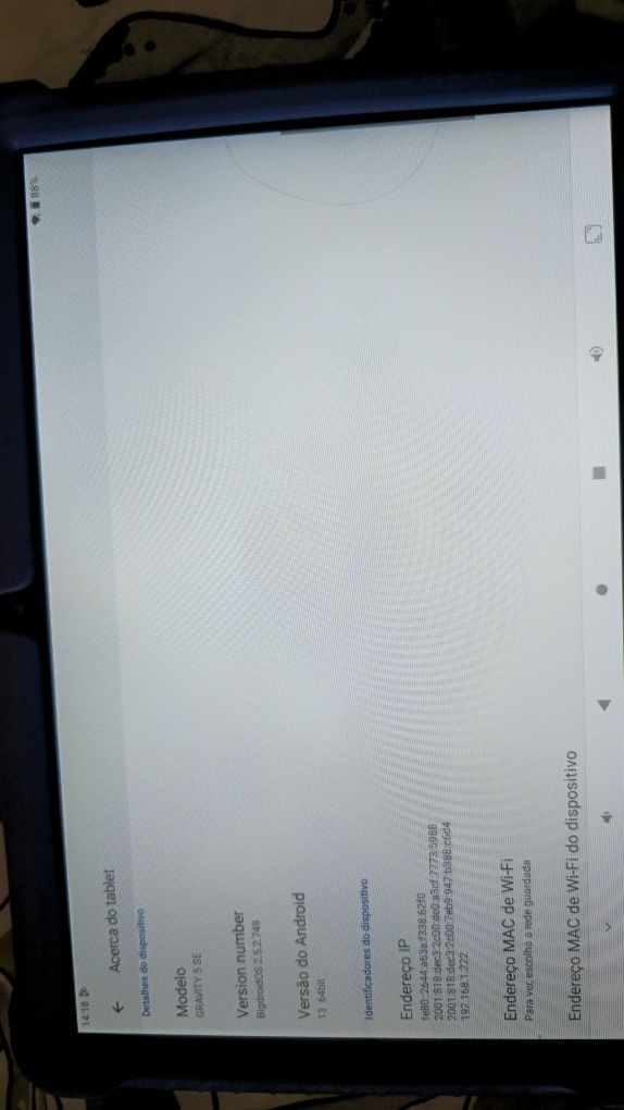Tablet Gravity 5 SE – Excelente estado