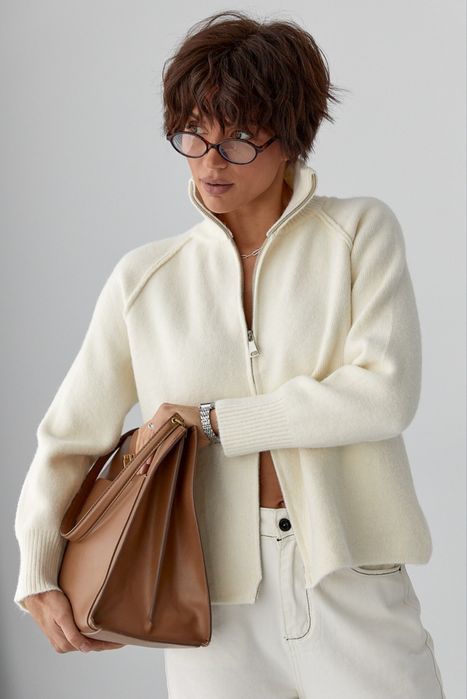 Кардиган зіпка,з двома замками,з вовни,на замочку,два замочки,