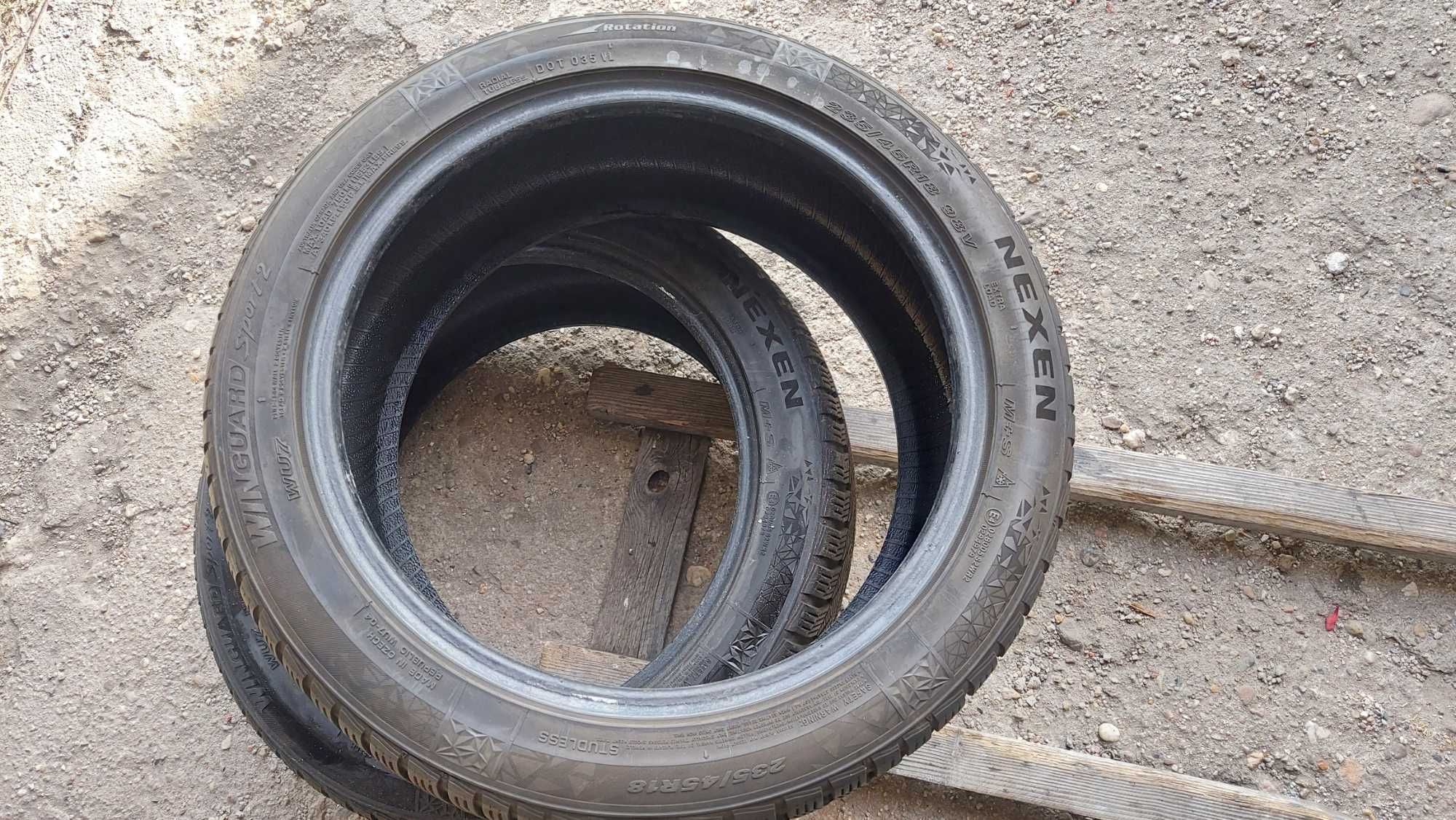 Opony zimowe 2x 235/45r18 98V XL Nexen WinGuard Sport 2 WU7 MONTAZ