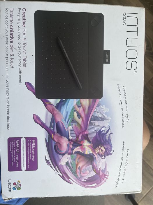 Графічний планшет для малювання Intuos Comic  210*169 mm