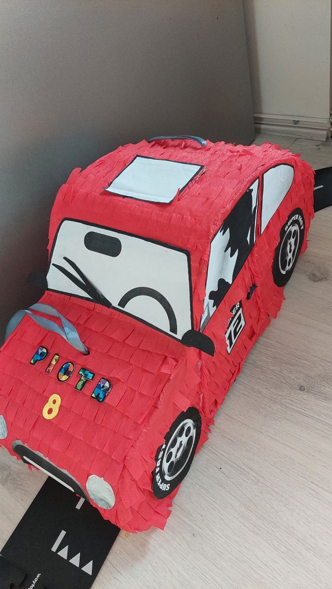 Piniata auto samochód autko urodziny animacje