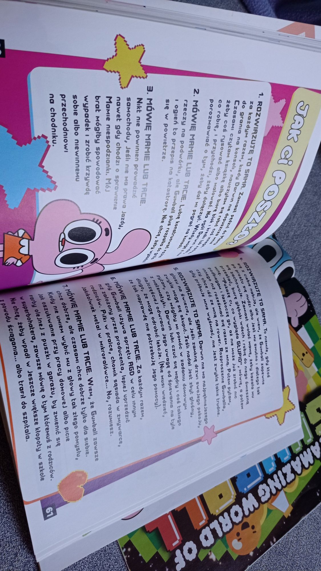 CN Niesamowity Świat Gumballa - Super książka + magazyn z komiksami