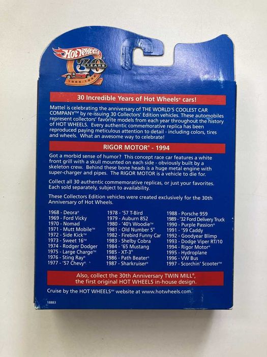 Hot Wheels - 30th Anniversary / Classics Series