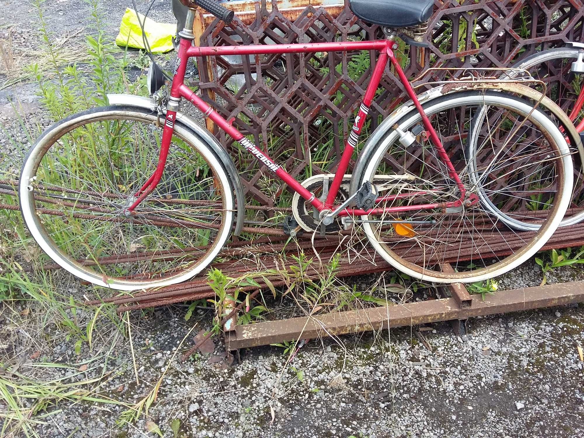 rower zabytkowy z dawnych lat
