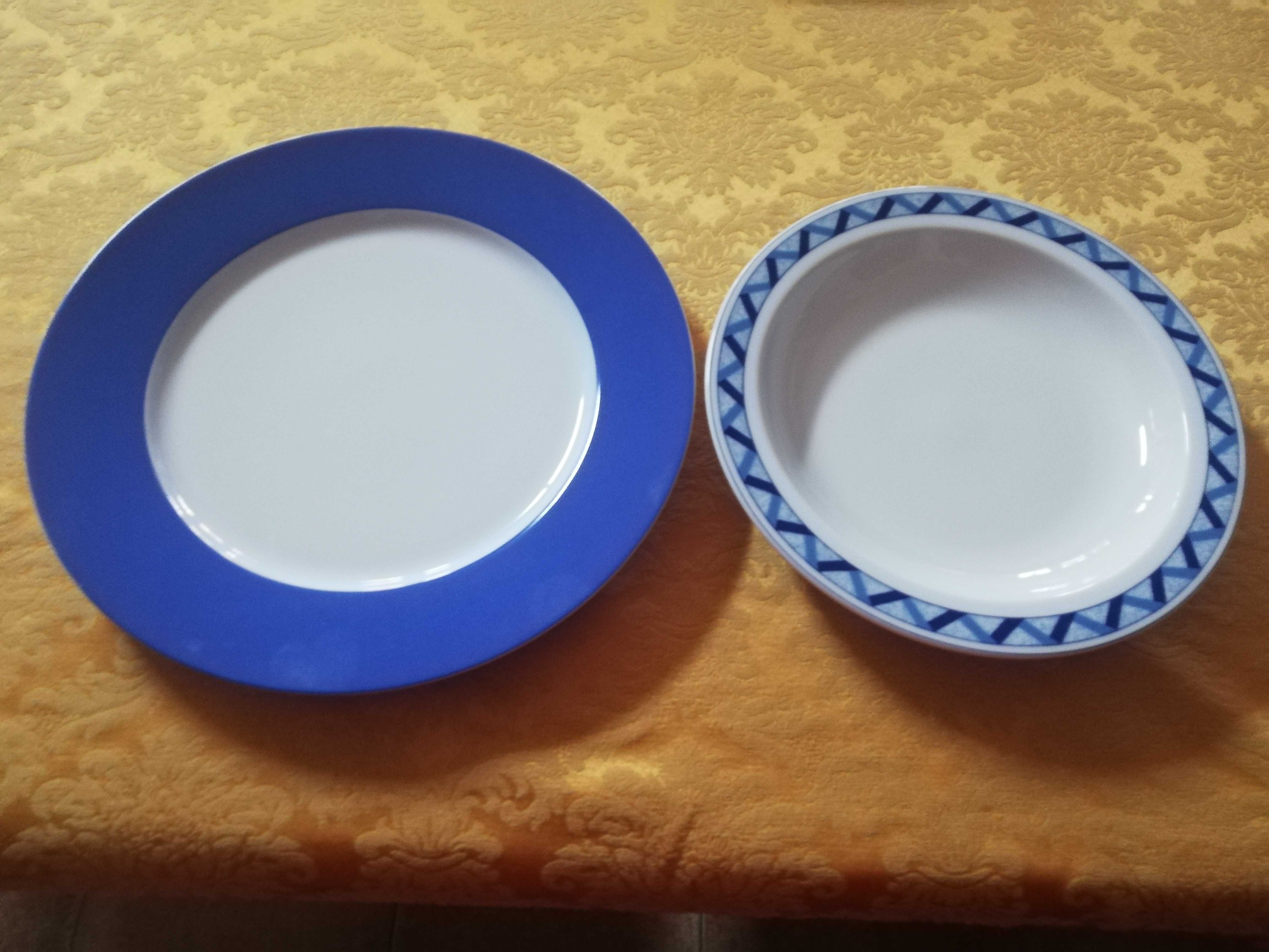 Serviço de jantar, fabrico Porcelanas SPAL