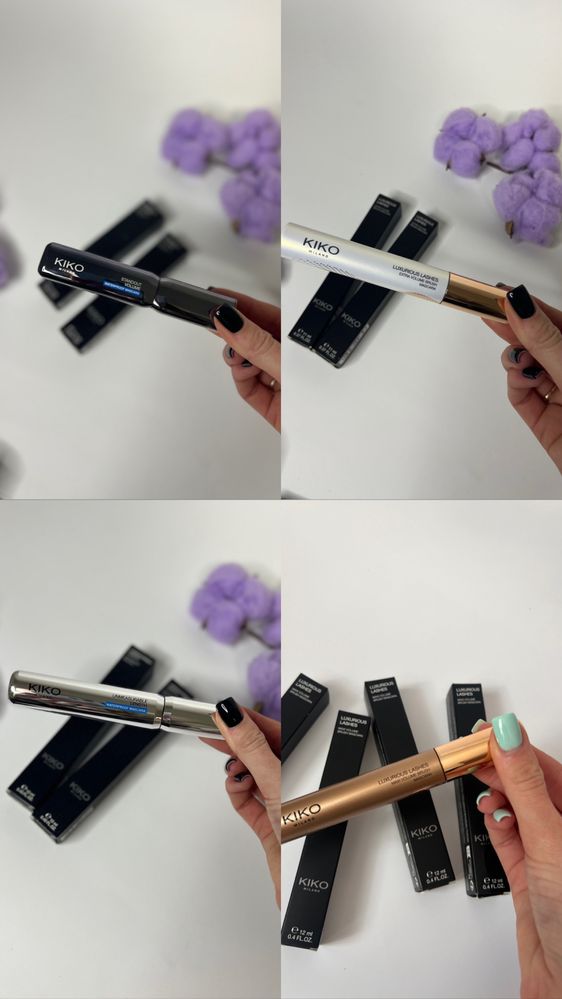 Туш для вій kiko mailno extra sculpt luxurious lashes