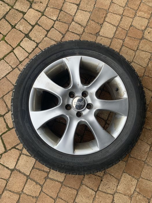 Koła samochodowe, opony, felgi aluminiowe DBV ,KBA 46234, 6,5Jx16H2