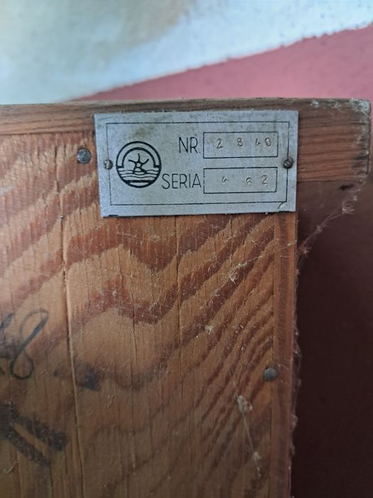Zegar ścienny wiszący z PRL u