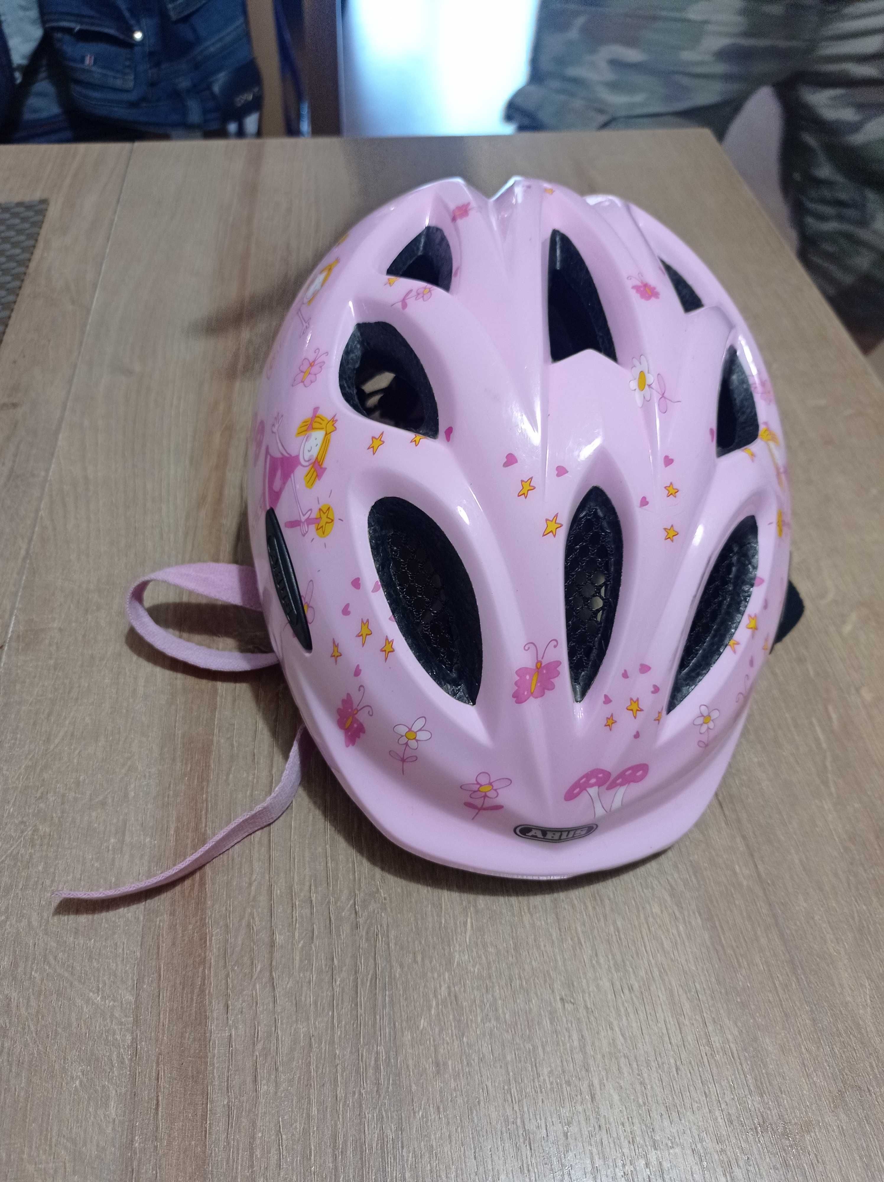 Kask rowerowy dla dziewczynki