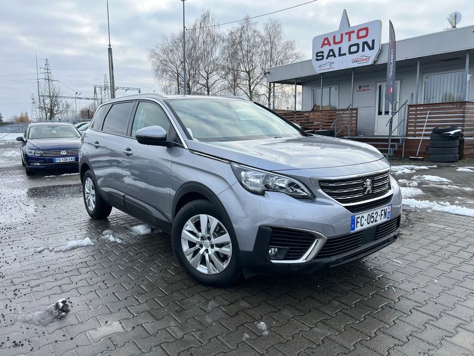 Peugeot 5008 7osobowy*Czyt.Znaków*Czujniki*Kamera360*Automat*Czuj.Antykolizyjny