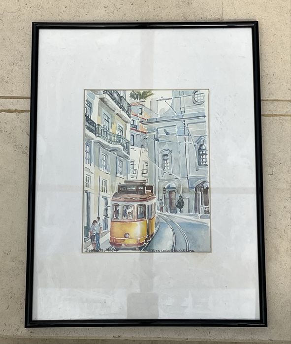 Gravura eléctrico Lisboa