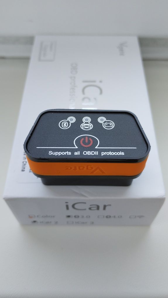 ELM/Диагностический сканер Vgate iCar 2 BT 3.0 v2.2