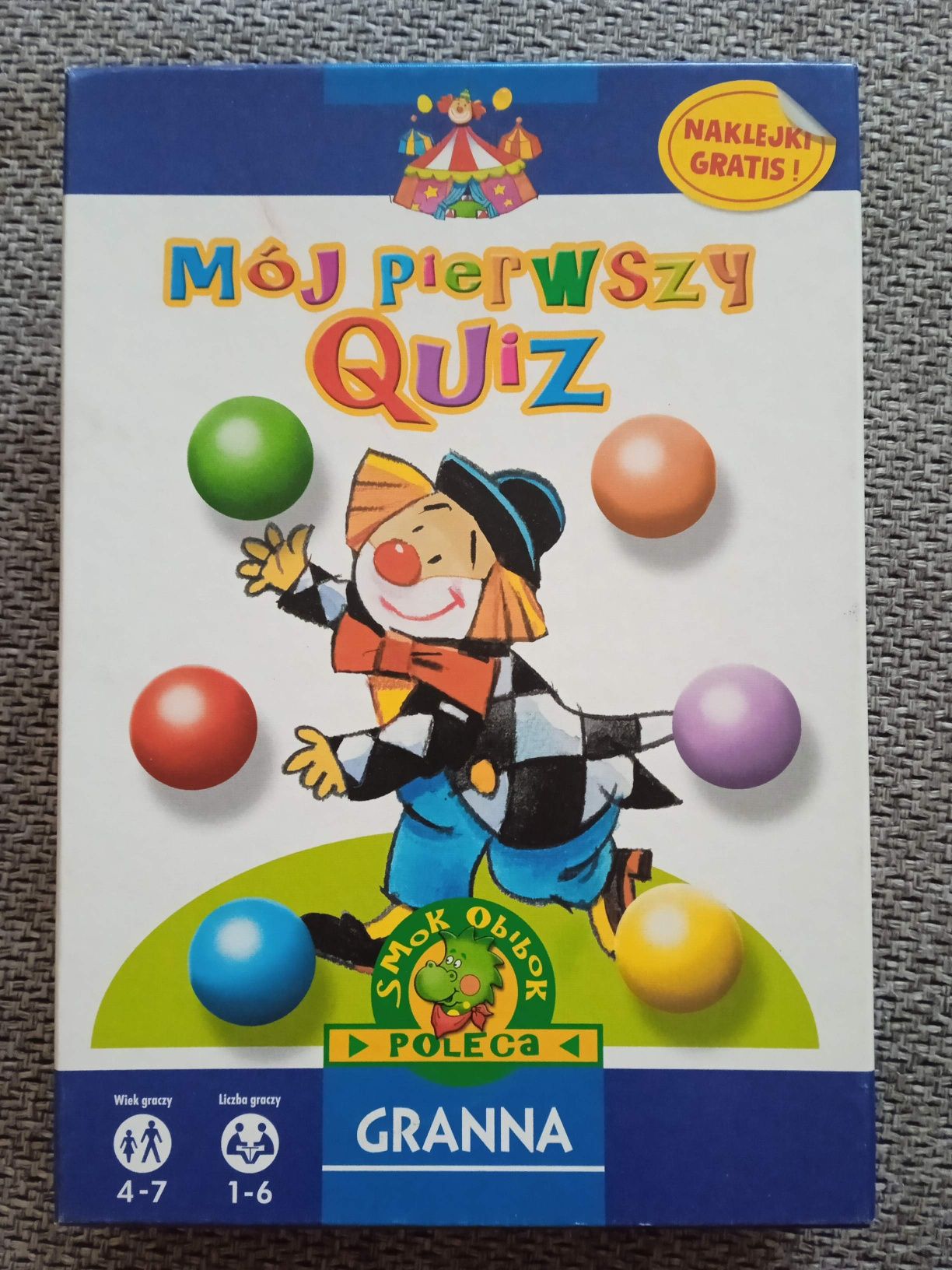 Mój pierwszy quiz GRANNA 4+ stan idealny