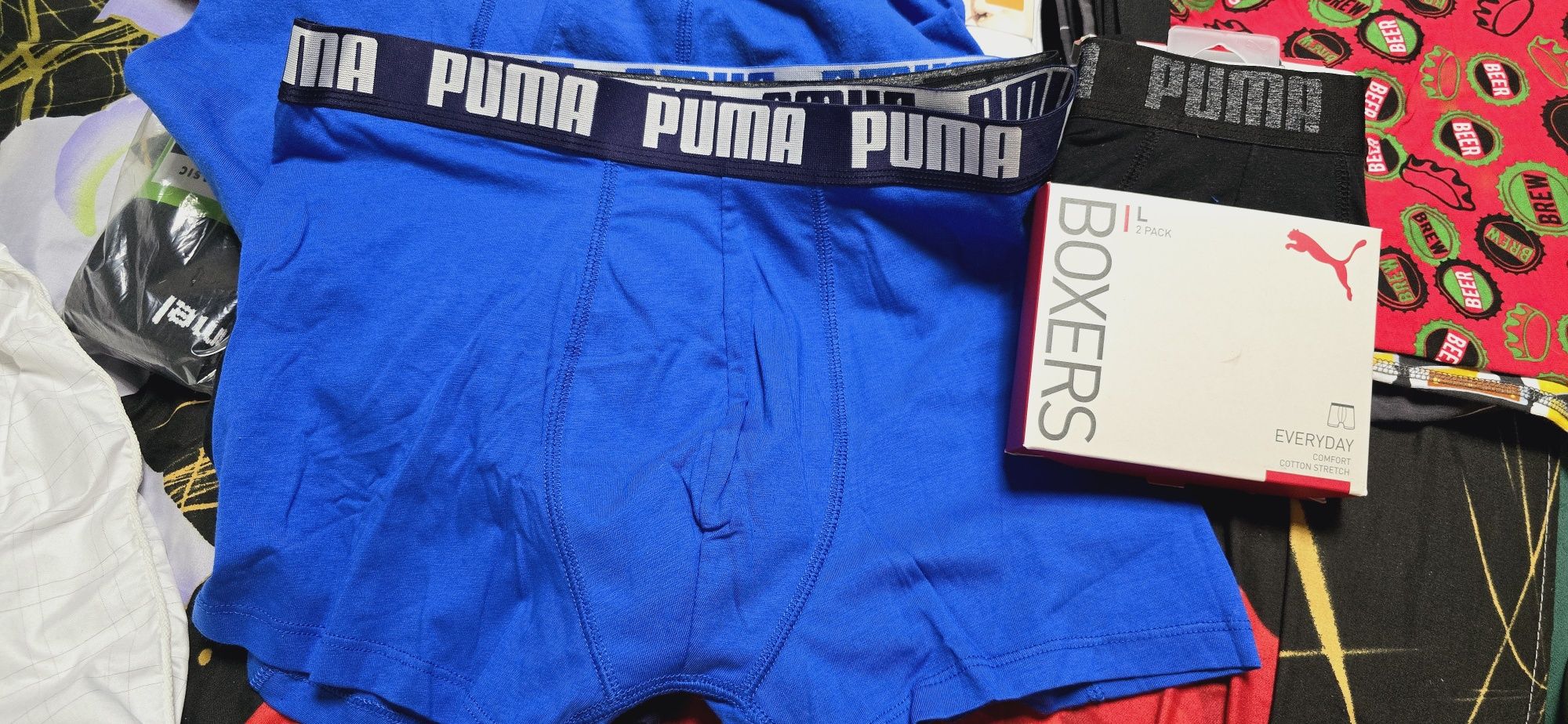 Продам труси фірмині Puma, 2 пары в наборі. Розмір М