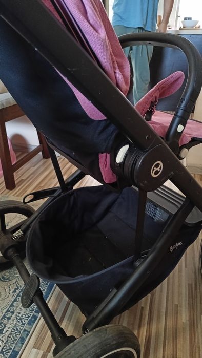 Wózek cybex balios lux różowy magnolia