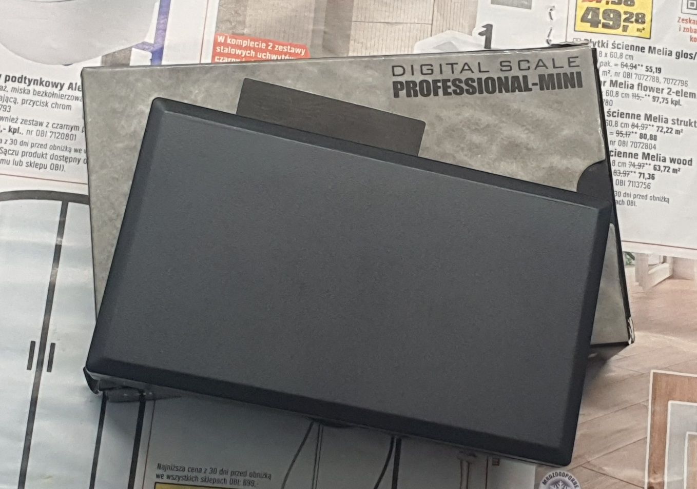 Profesjonalna waga jubilerska do 200g nowa z bateriami