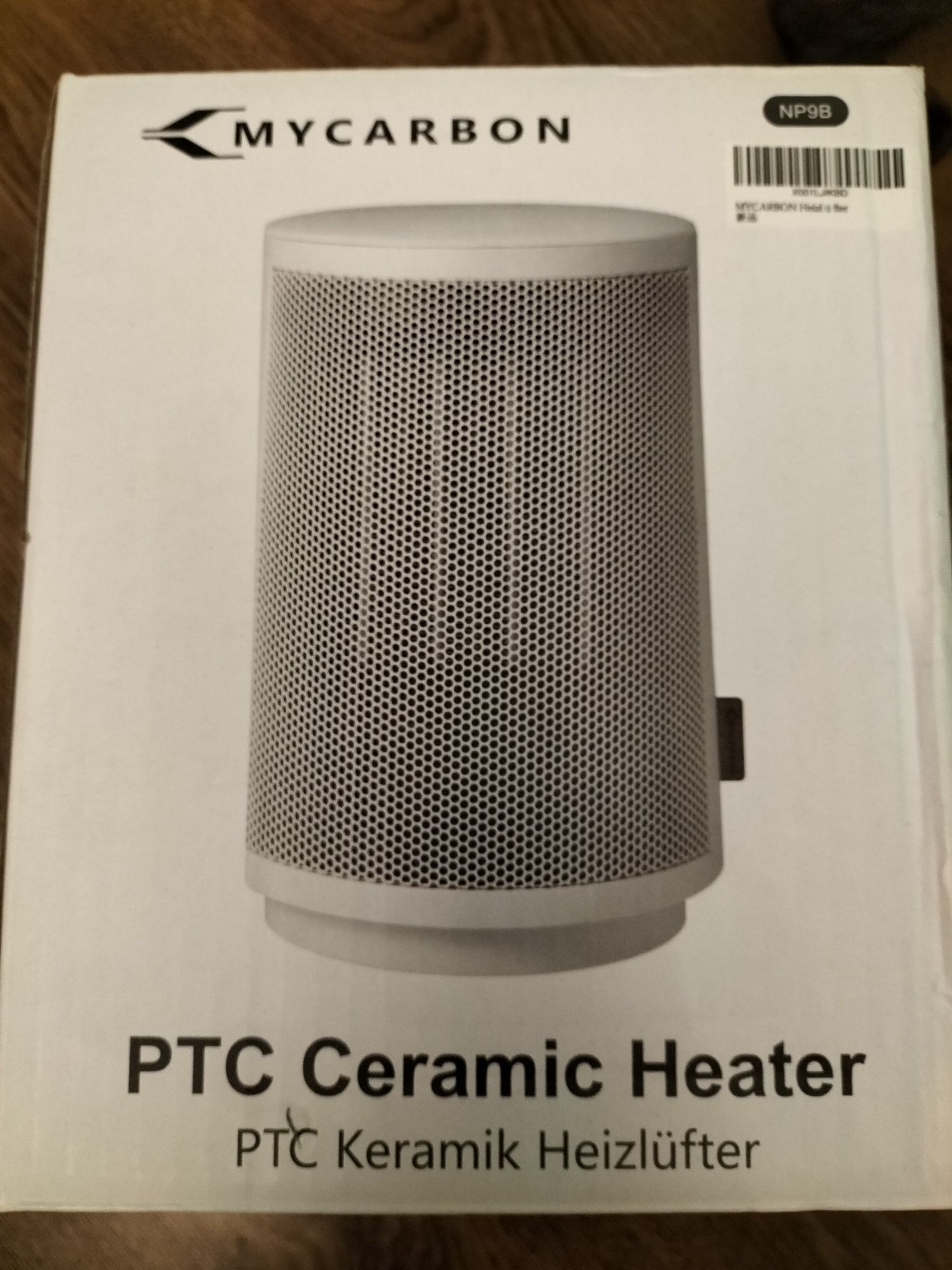 MYCARBON Heater Ceramic Space Heater Quiet 1500W