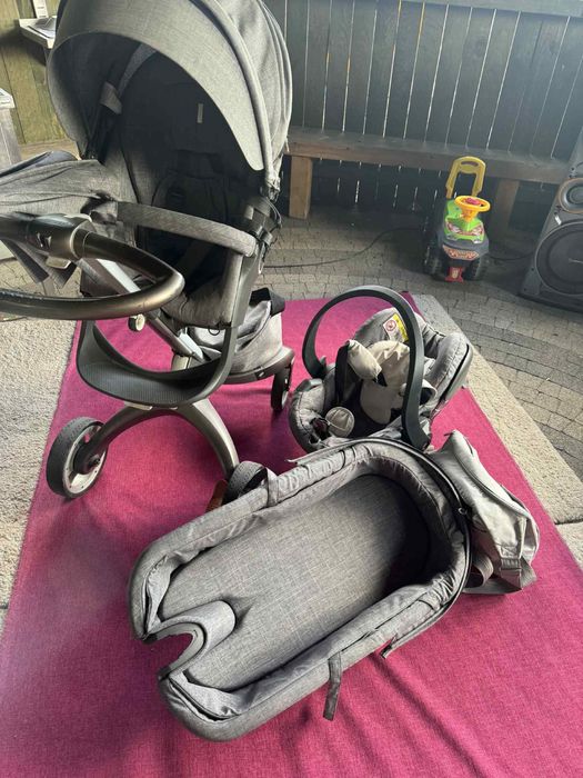 Stokke Xplory KOMPLETNY wózek dziecięcy