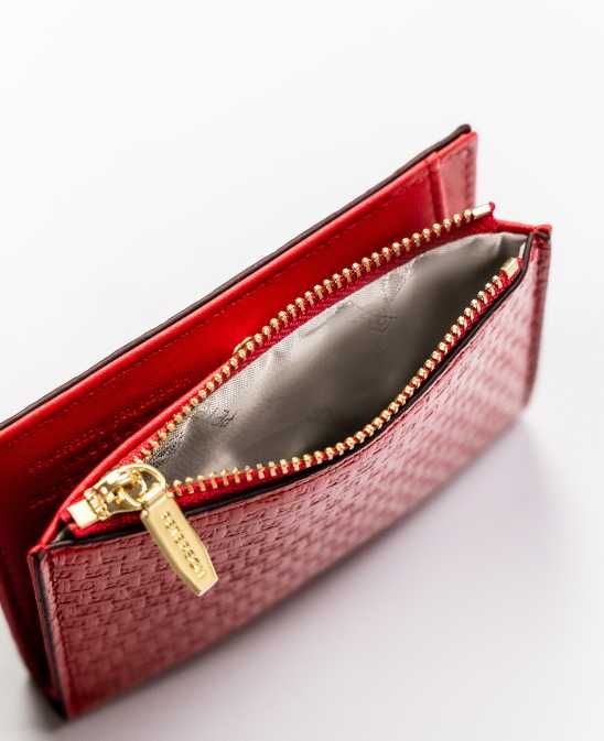Peterson portfel skóra ekologiczna czerwony PTN 003-YS-9550RED ttst713