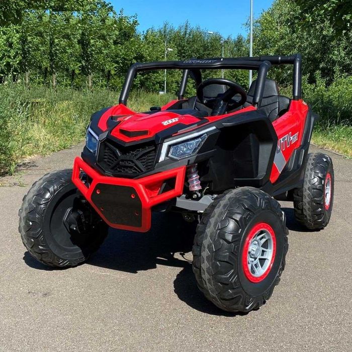UTV BUGGY MONSTER 24V 800W 4x4 Elektryczny Auto Akumulator RC 2 DZIECI