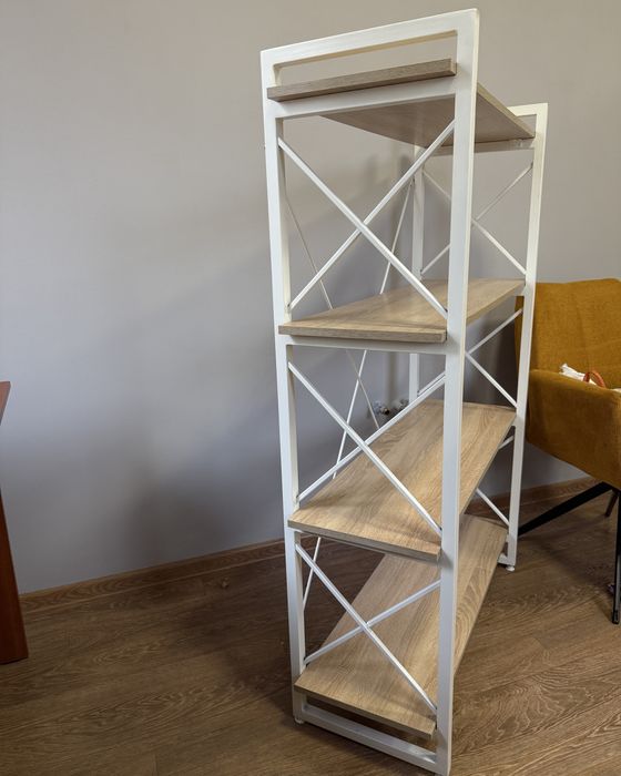 Сучасний стелаж (метал+ДСП)