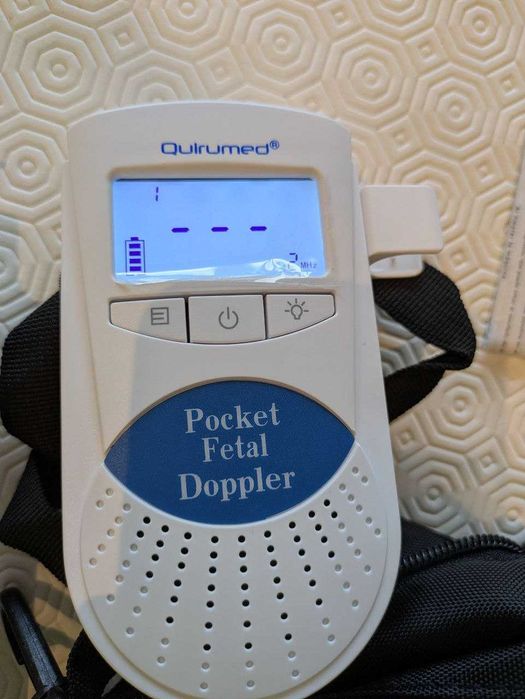 Detector fetal portátil - Dopler Fetal - Quirumed
