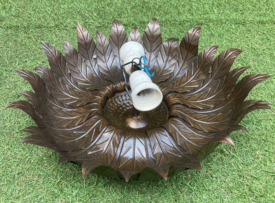 Candeeiros de teto vintage, latoaria tradicional