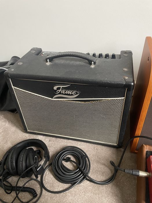 Amplificador Guitarra Acústica - Fame Senior Acoustic AC30R