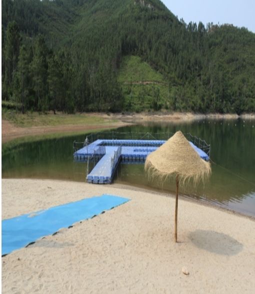 Alugo casa de férias em Trutas barragem castelo de bode