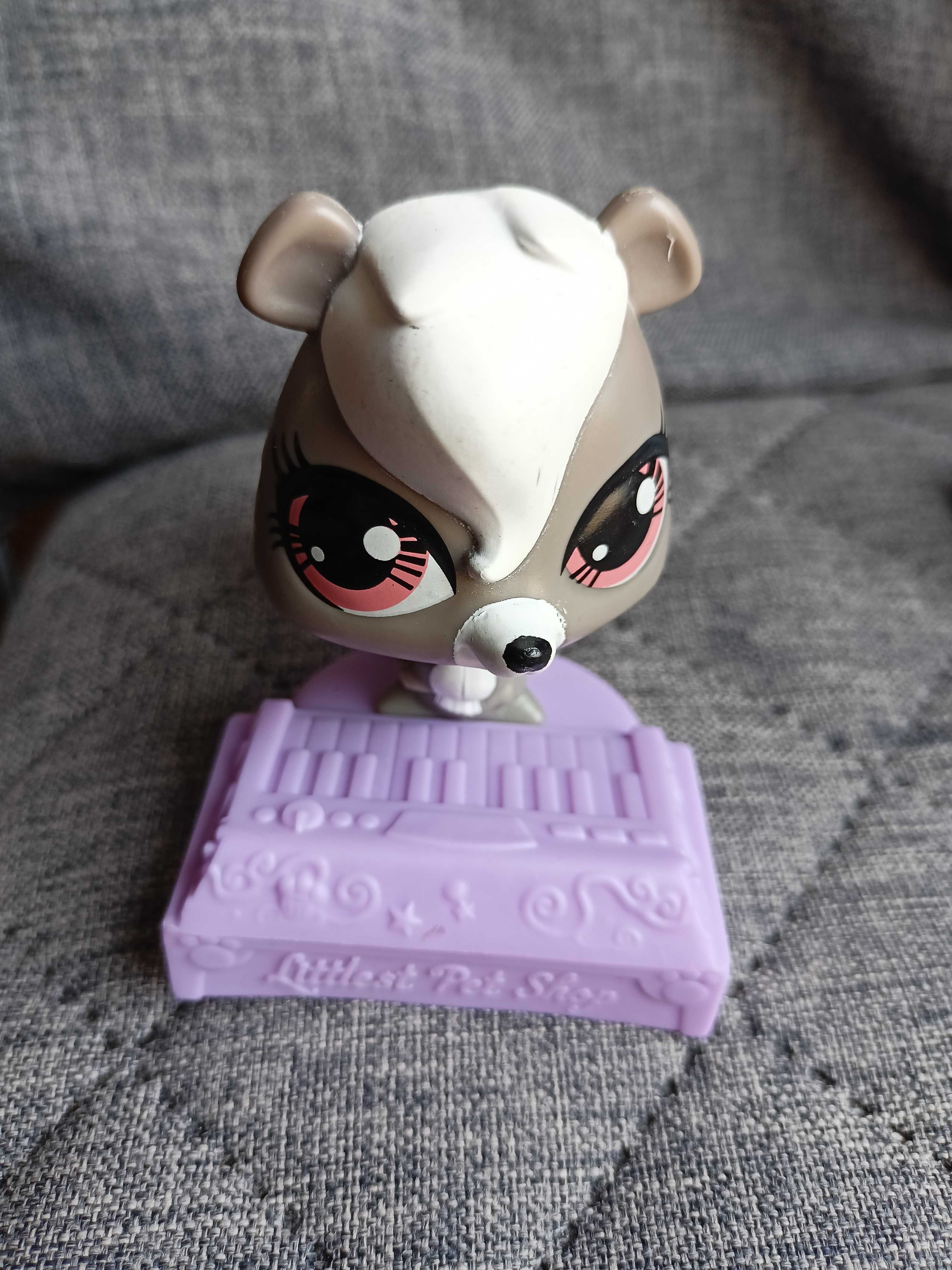 Zestaw zabawki figurki Littlest pet shop Hasbro McDonal'ds 2015 i 2016