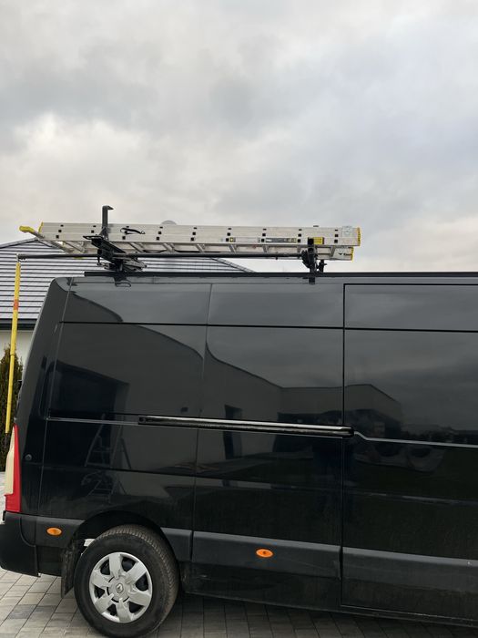 Bagaznik, uchwyt opuszczany na drabine, wieszak do busa