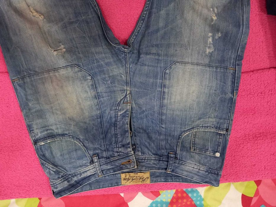 Lote 2 calças ganga bershka