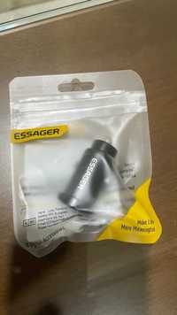 Зарядное устройство автомобильное Essager , 30 Вт, 5 А, USB*2