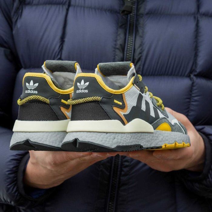 Мужские кроссовки Adidas Nite Jogger Boost Core адидас найт джоггер