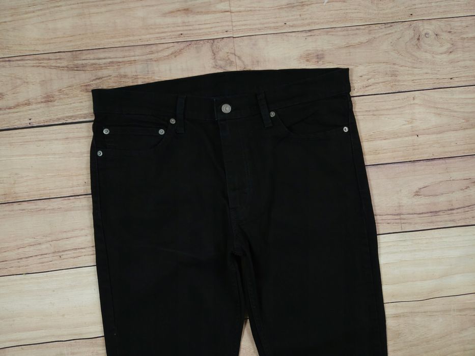 LEVI'S 511 Spodnie Jeans Czarne Męskie r. 36/32