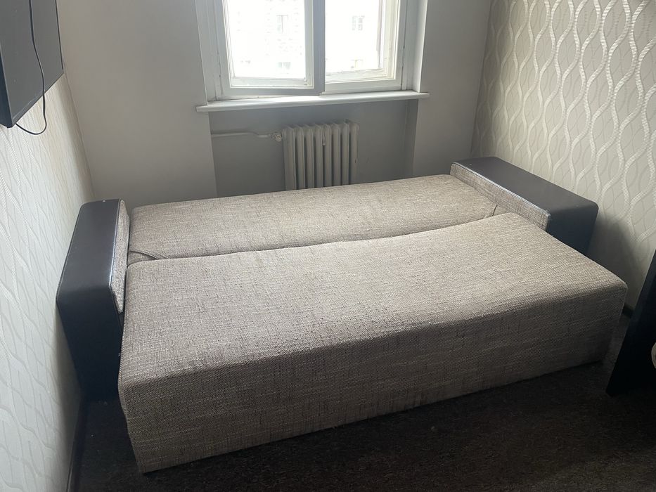 Rozkladana kanapa 240 x 90 pufy x2 gratis Poznan