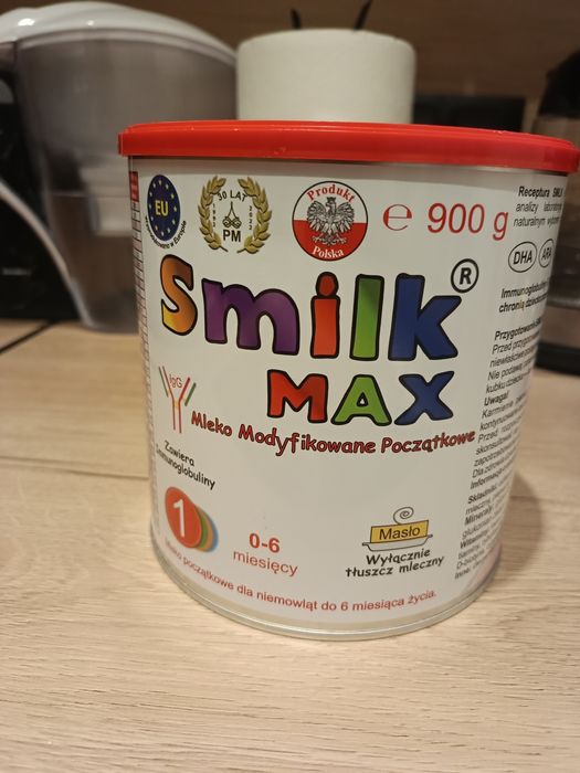 Mleko Smilk Max 1.     800g NOWE