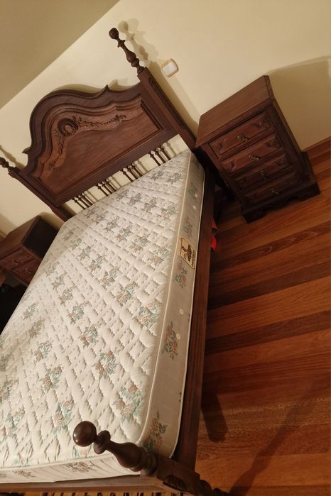 Cama/cómoda/guarda vestidos - quarto completo