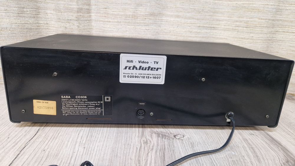 Касетна дека Saba CD 936