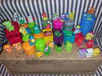 Lote Zomlings e The Trash Pack