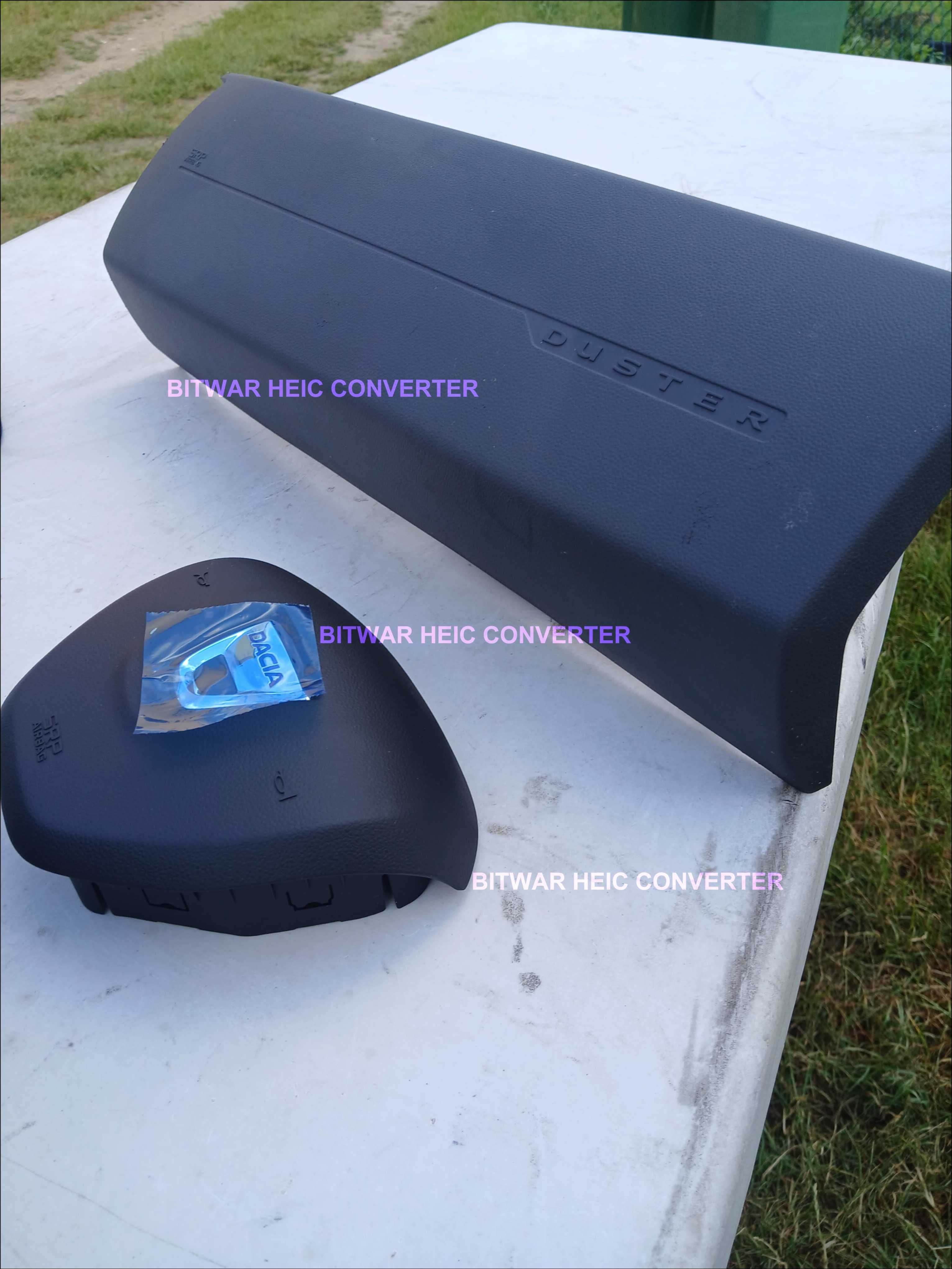 Dacia Duster 2 II zaslepka airbag cover kierowcy pasazera oslona pasy