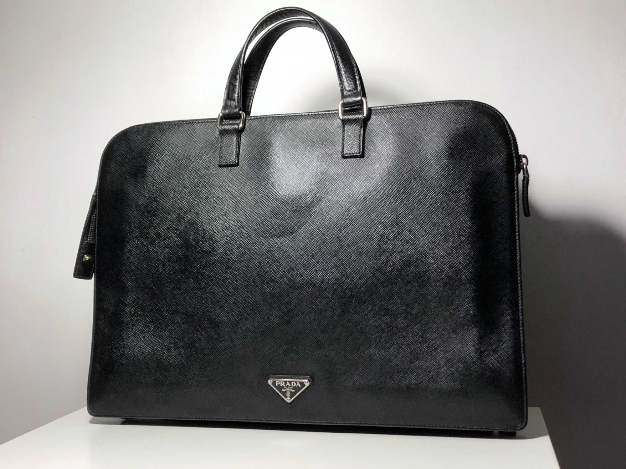 Сумка Prada Briefcase Saffiano Travel Leather Оригинал