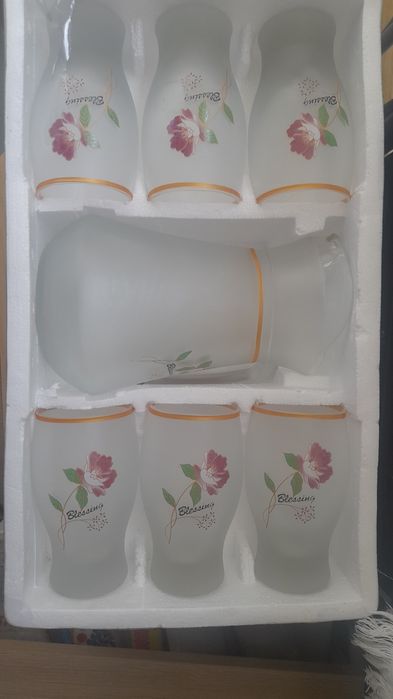 Набір скляний для напоїв