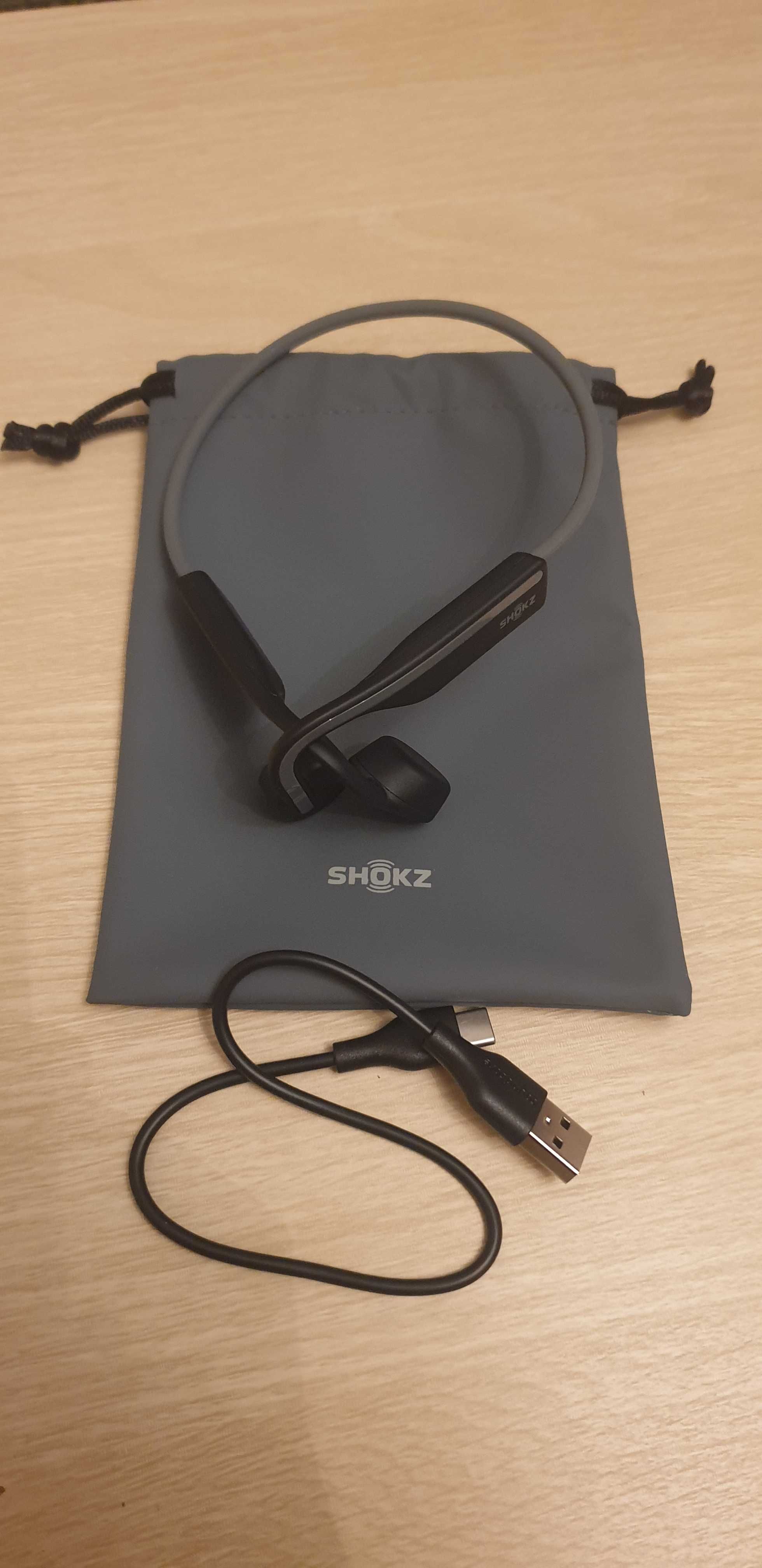 Słuchawki Bluetooth SHOKZ OpenMove Grey