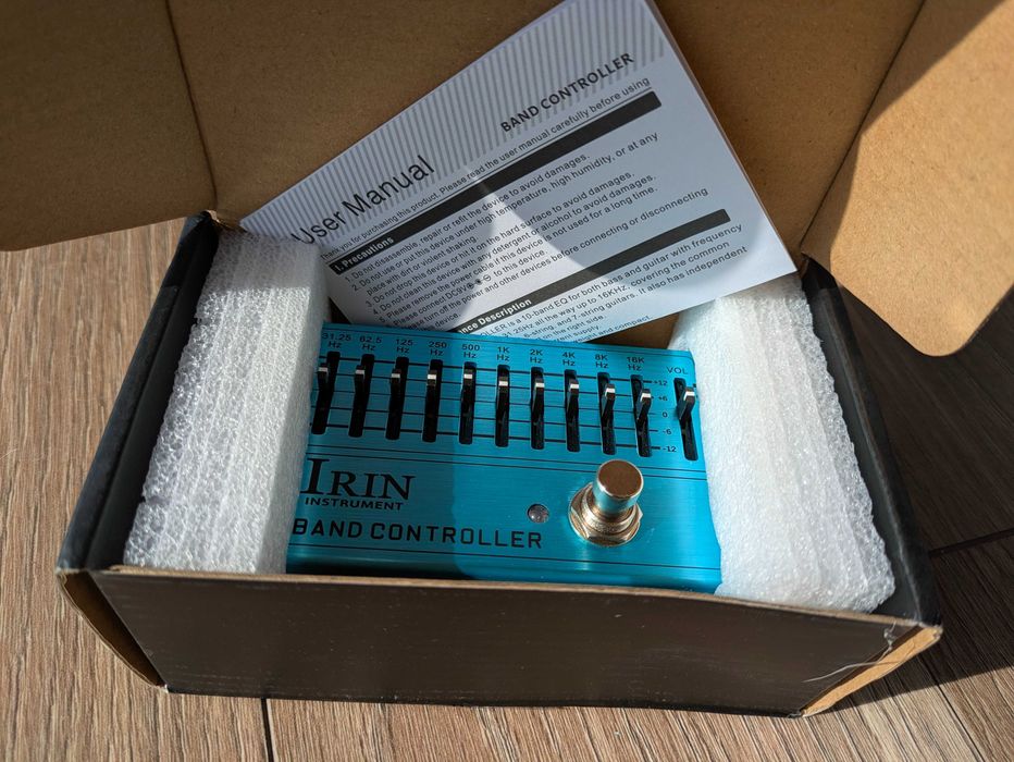 Equalizador IRIN AN-40 (10 banda) - NOVO